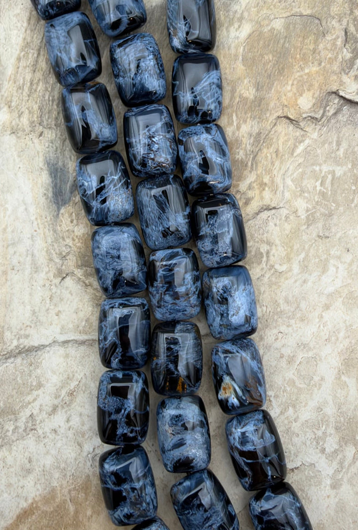 RARE Premium Blue Pietersite (Namibia) 10x14mm Pillow