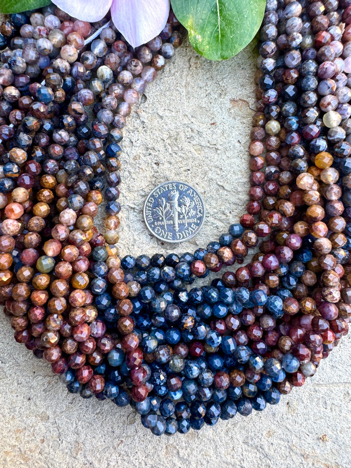 RARE Premium Multi-Colored Pietersite (South Africa) 4mm