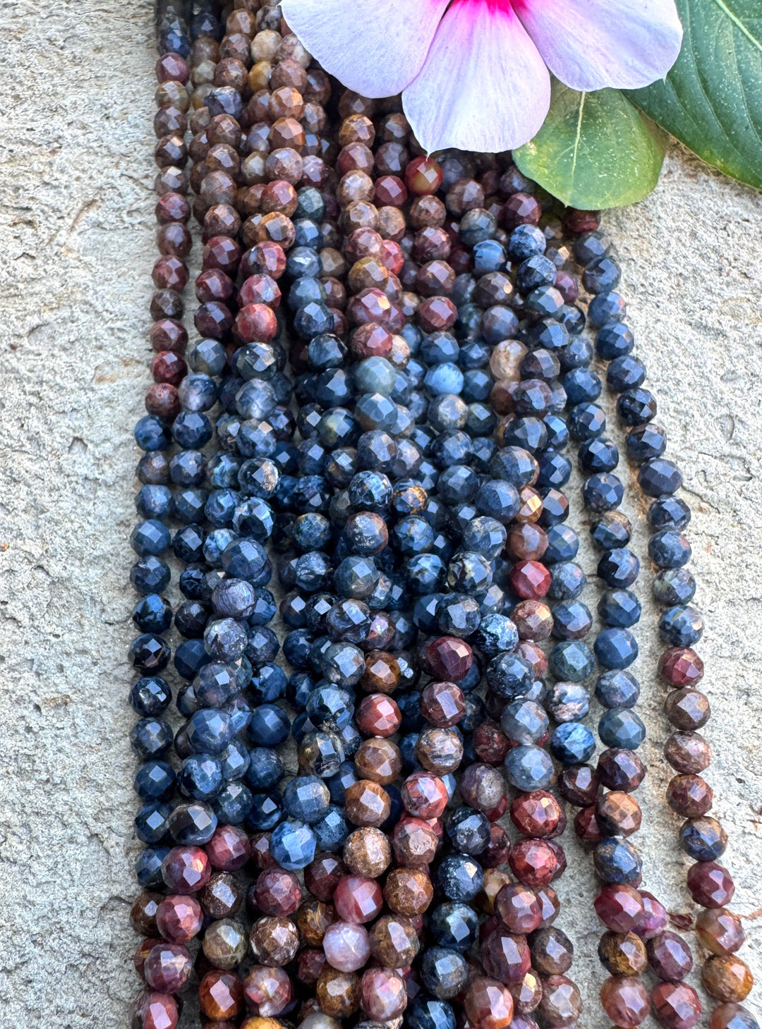 RARE Premium Multi-Colored Pietersite (South Africa) 4mm