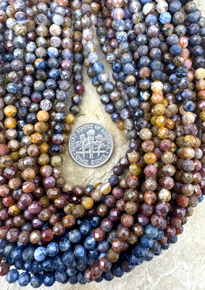 RARE Premium Multi-Colored Pietersite (South Africa) 4mm