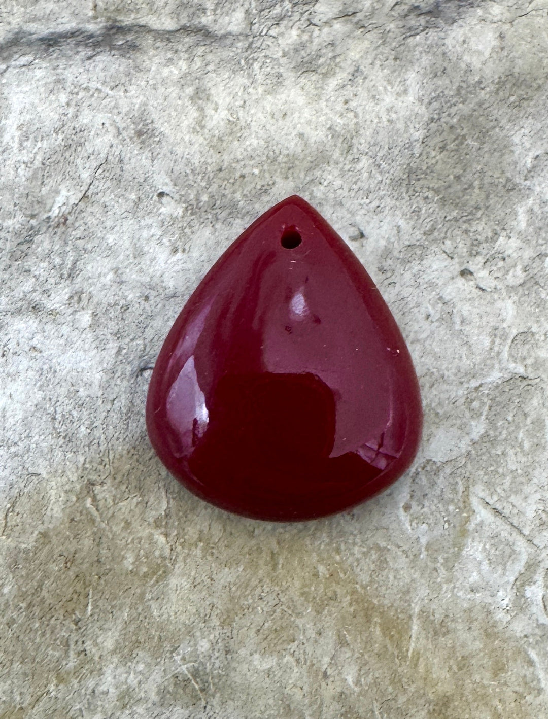 RARE Rosarita Focal Pendant Bead 16x20mm - Rosarita