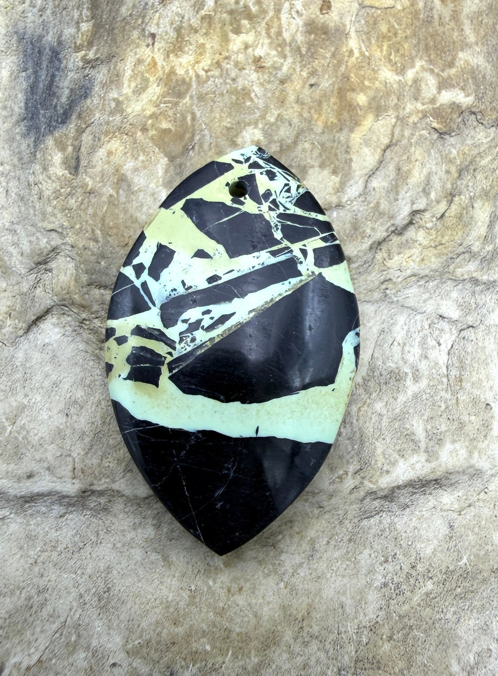 RARE San Pedro Variscite (Nevada) Focal Pendant Bead