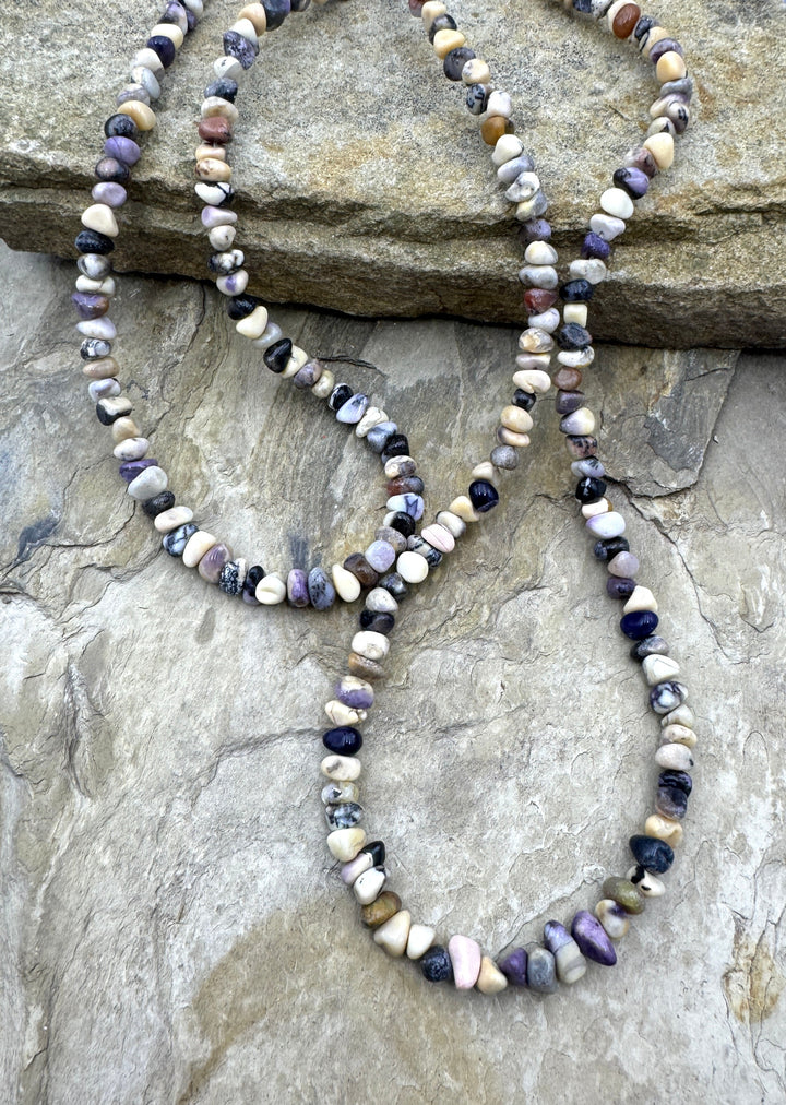 RARE Utah Tiffany Stone 4-7mm Nugget Bead Strand 16 inch