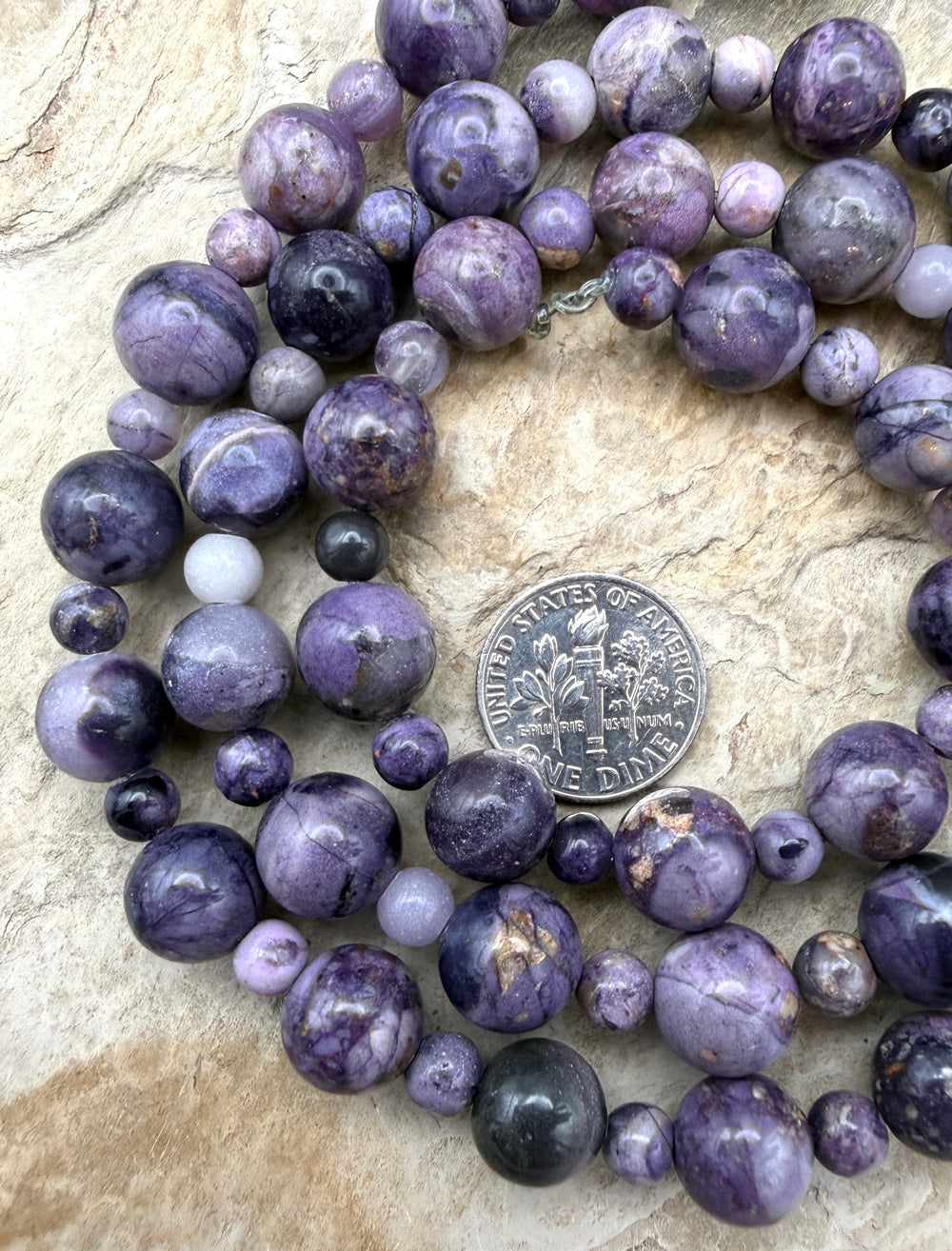 RARE Utah Tiffany Stone Designer Strand 6 & 10mm