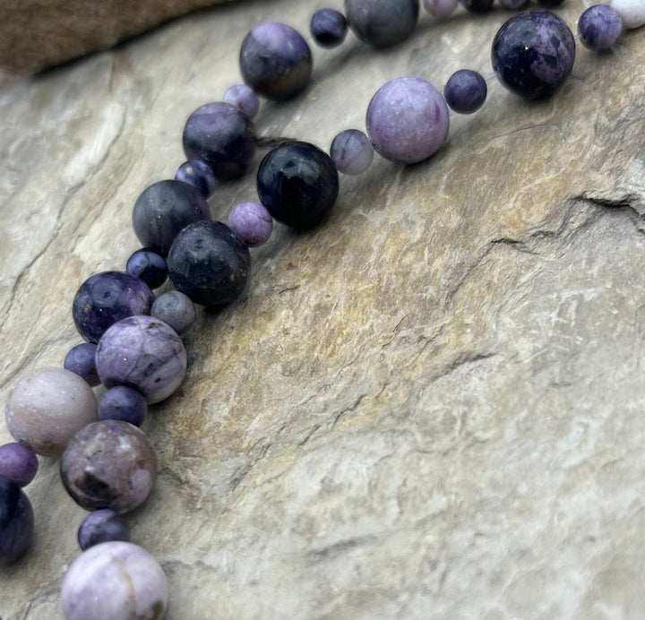 RARE Utah Tiffany Stone Designer Strand Round Beads 6 &