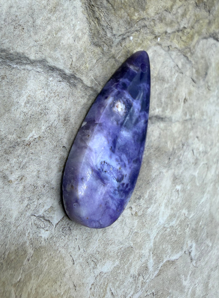 RARE Utah Tiffany Stone Focal Pendant Bead 14x31mm