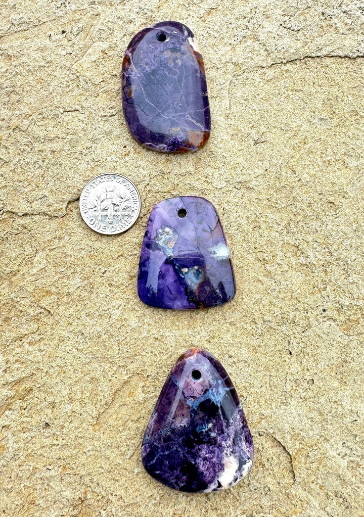 RARE Utah Tiffany Stone Focal Pendant Bead (Select One Bead)