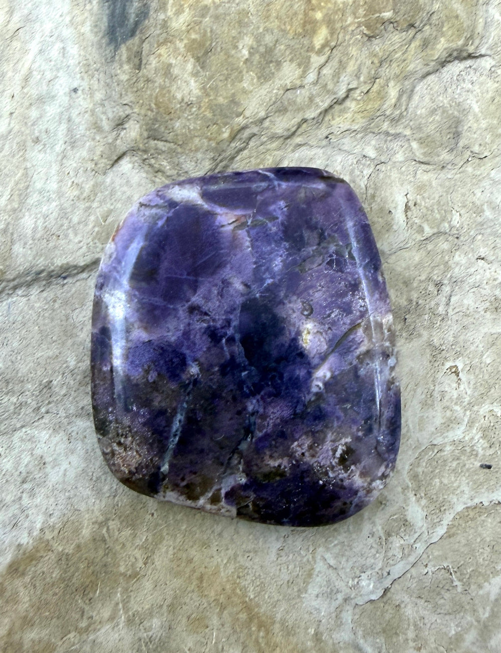 RARE Utah Tiffany Stone Freeform Cabochon 32x39mm - Tiffany