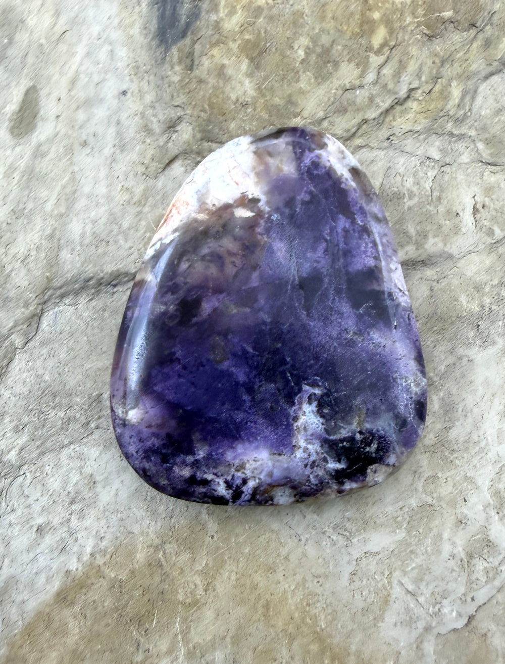 RARE Utah Tiffany Stone Freeform Cabochon 32x39mm - Tiffany