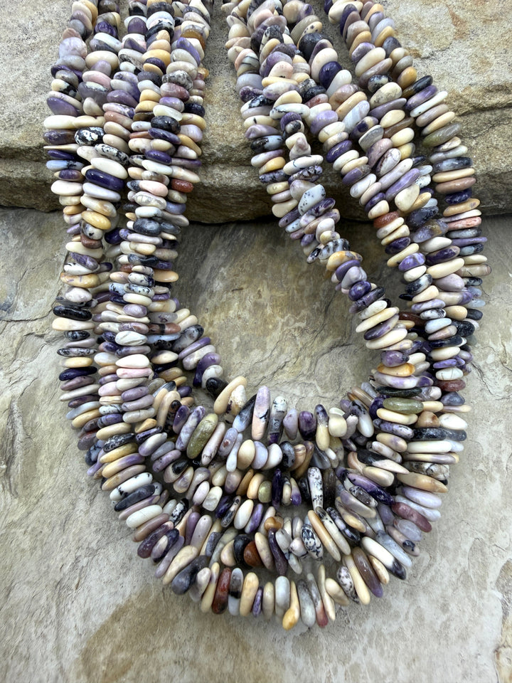 RARE Utah Tiffany Stone Graduated Flat Chip/Nugget Beads