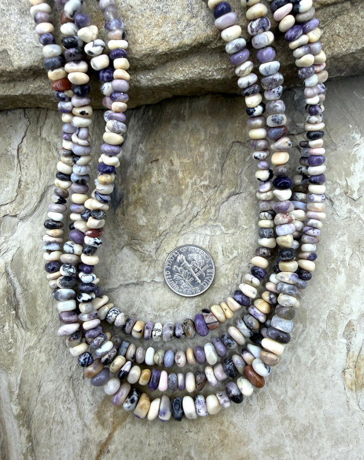 RARE Utah Tiffany Stone Graduated Nugget Beads 4-6mm 16