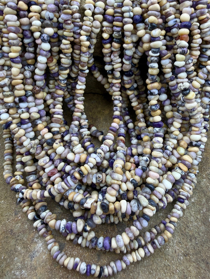 RARE Utah Tiffany Stone Small Nugget Beads 3-4mm ONE 16