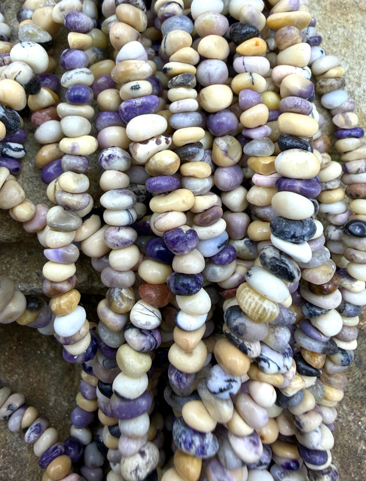 RARE Utah Tiffany Stone Small Nugget Beads 3-4mm ONE 16