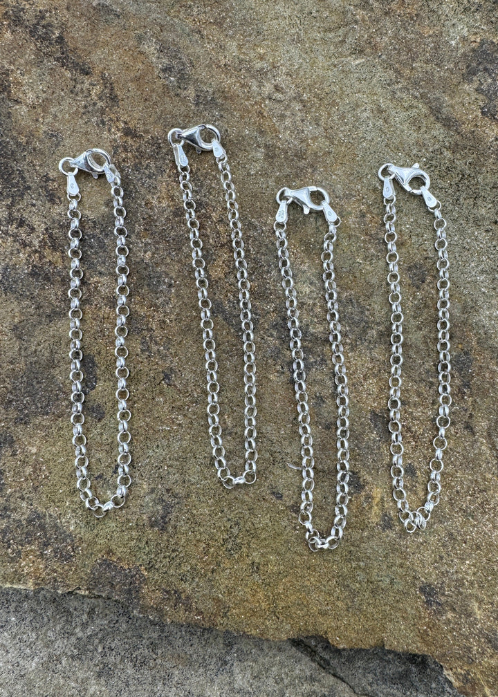 Sterling Silver 7 inch Sterling Silver Chain Bracelet