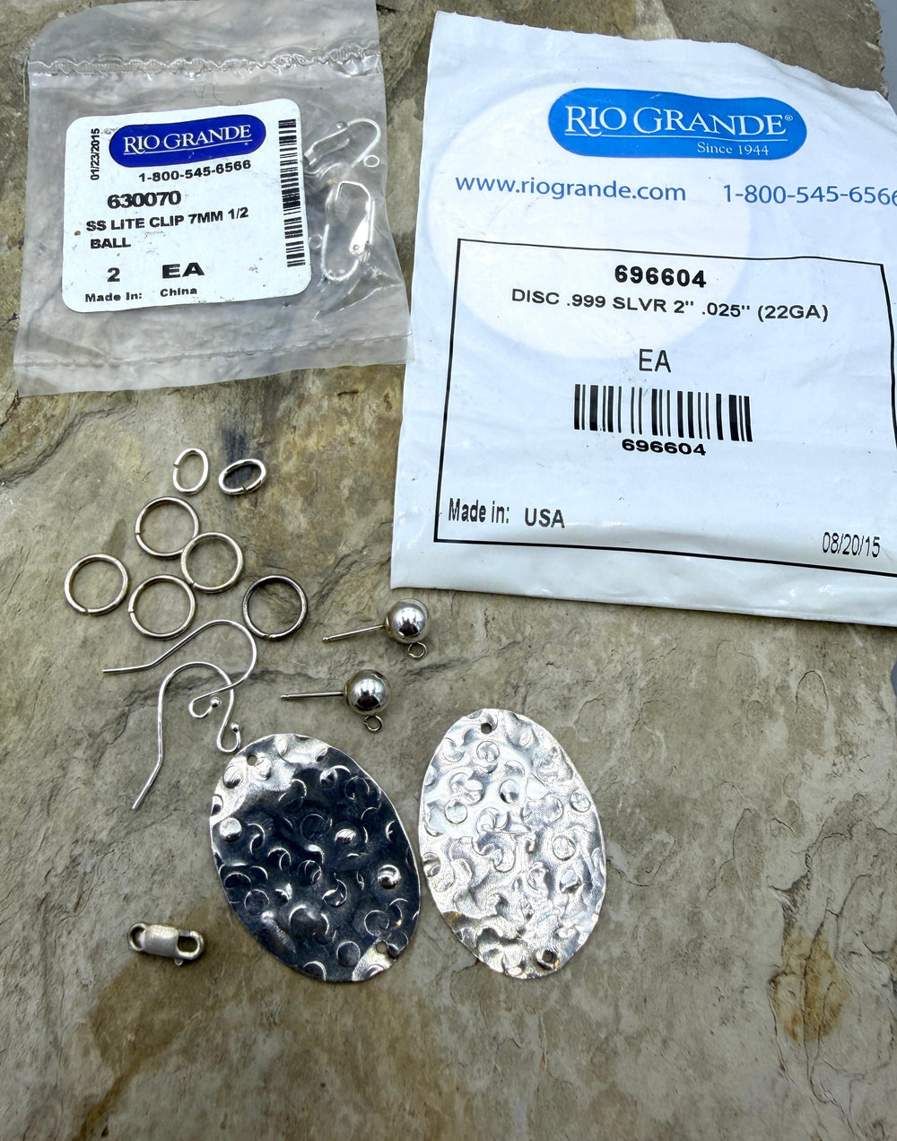 Sterling Silver Scrap LOT with usable components Scrap