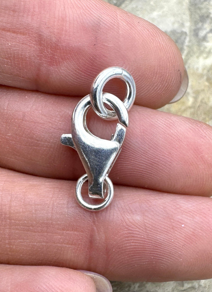 Sterling Silver GIANT (12x16mm) Heavy Lobster Claw Clasp