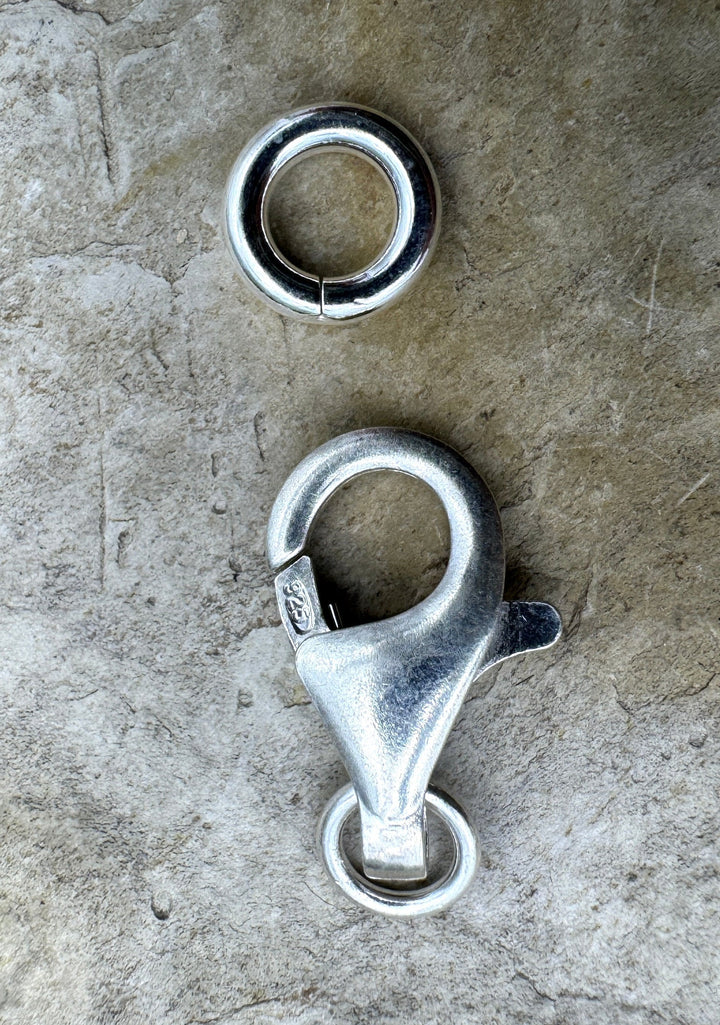 Sterling Silver GIANT (12x16mm) Heavy Lobster Claw Clasp