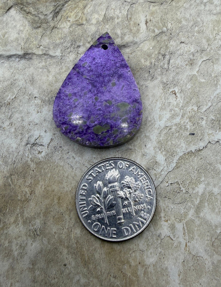 Stichite/Atlantisite (Australia) Focal Pendant Bead