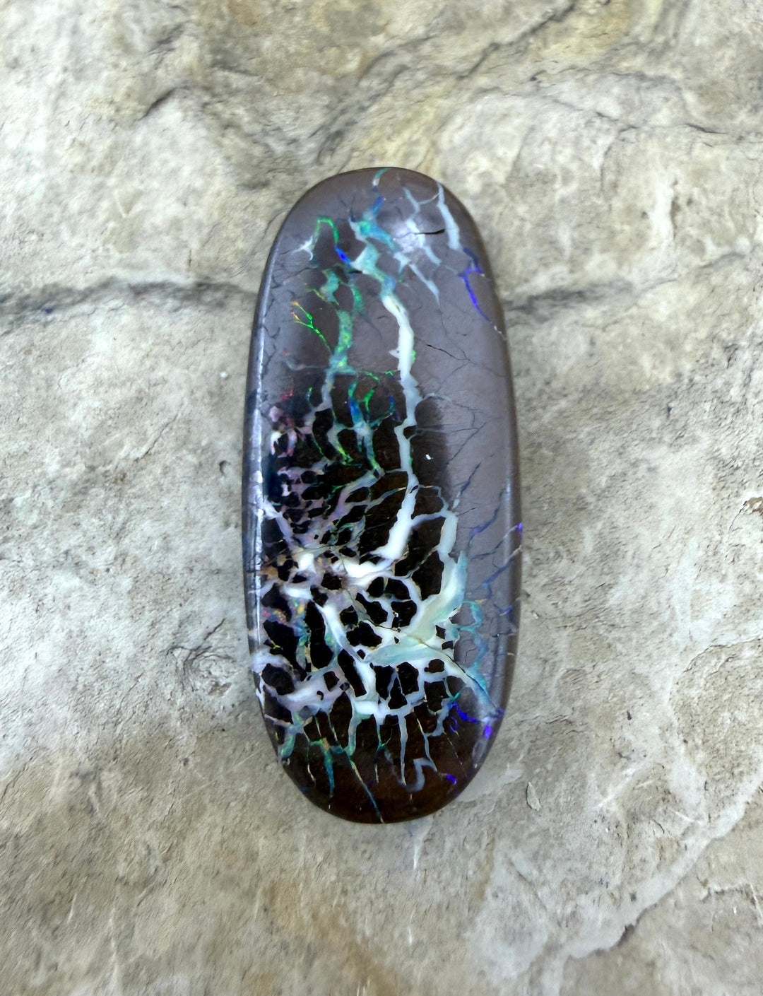 Top Quality Boulder Opal (Australia) Oval Cabochon