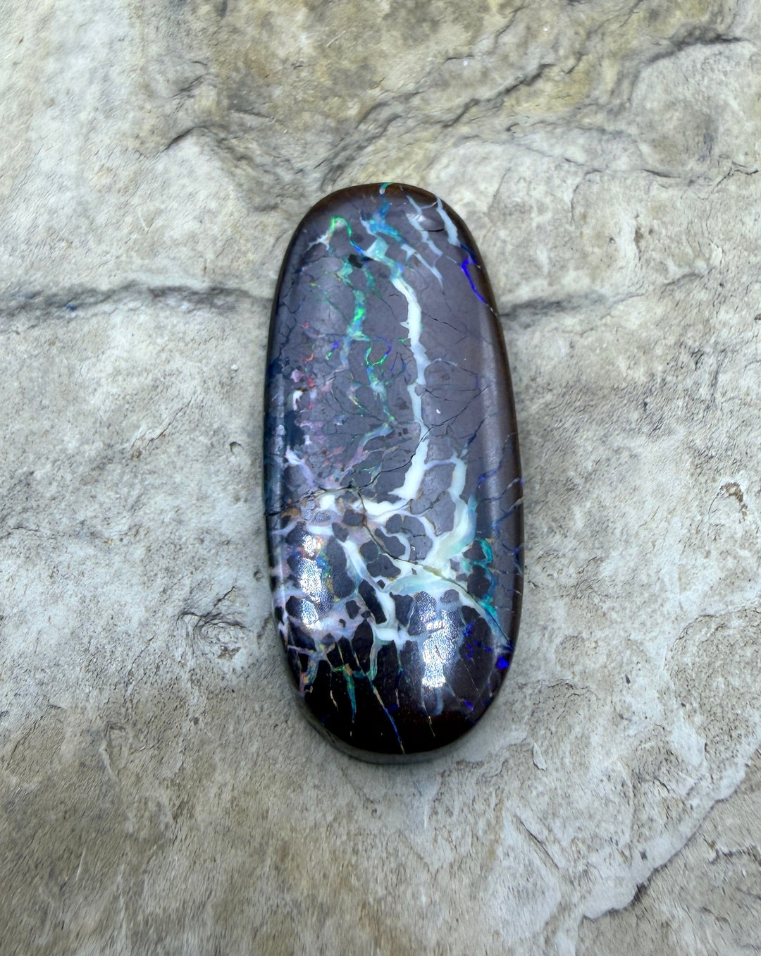 Top Quality Boulder Opal (Australia) Oval Cabochon