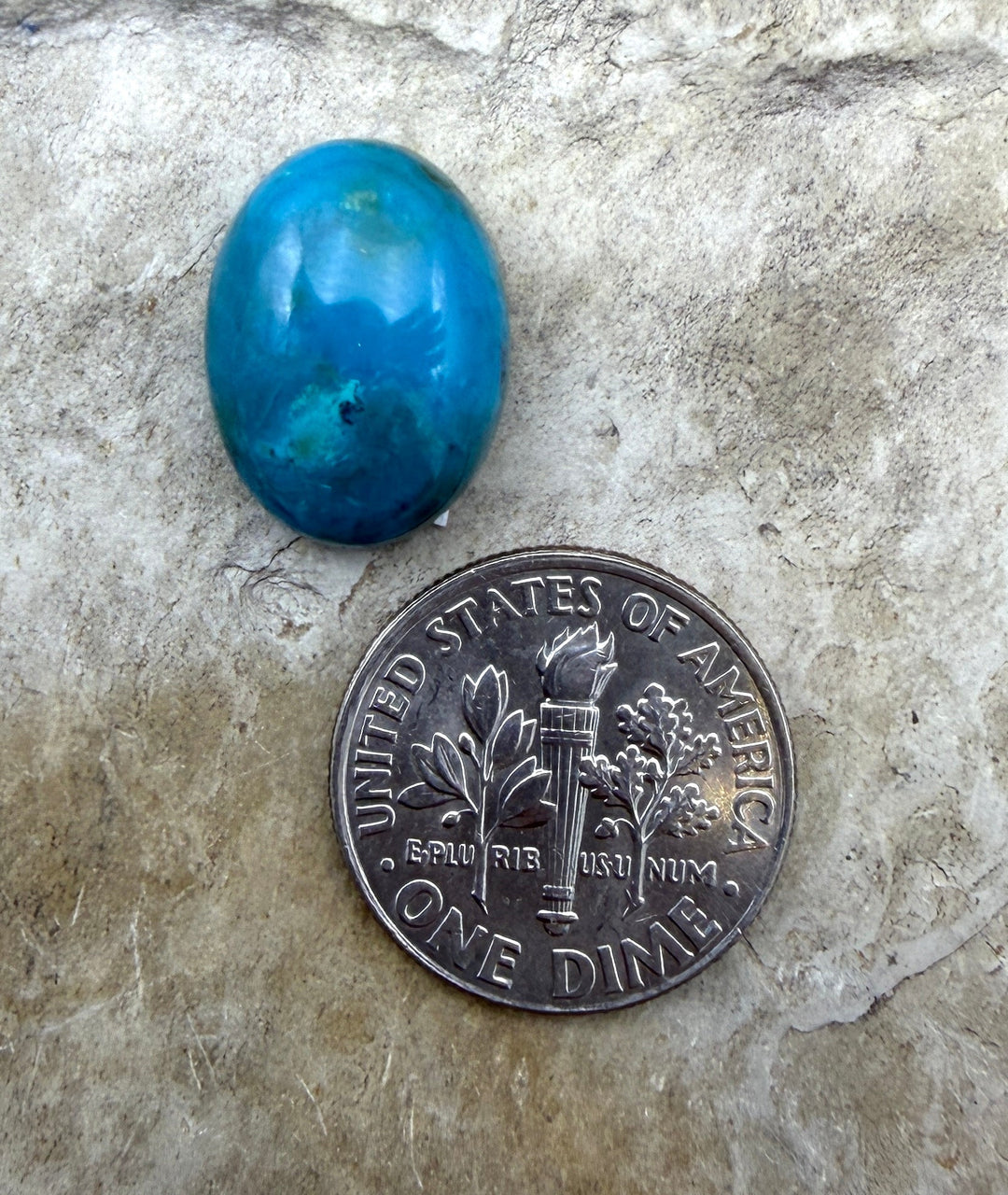 Top Quality Peruvian Blue Opal (Peru) Freeform Cabochon
