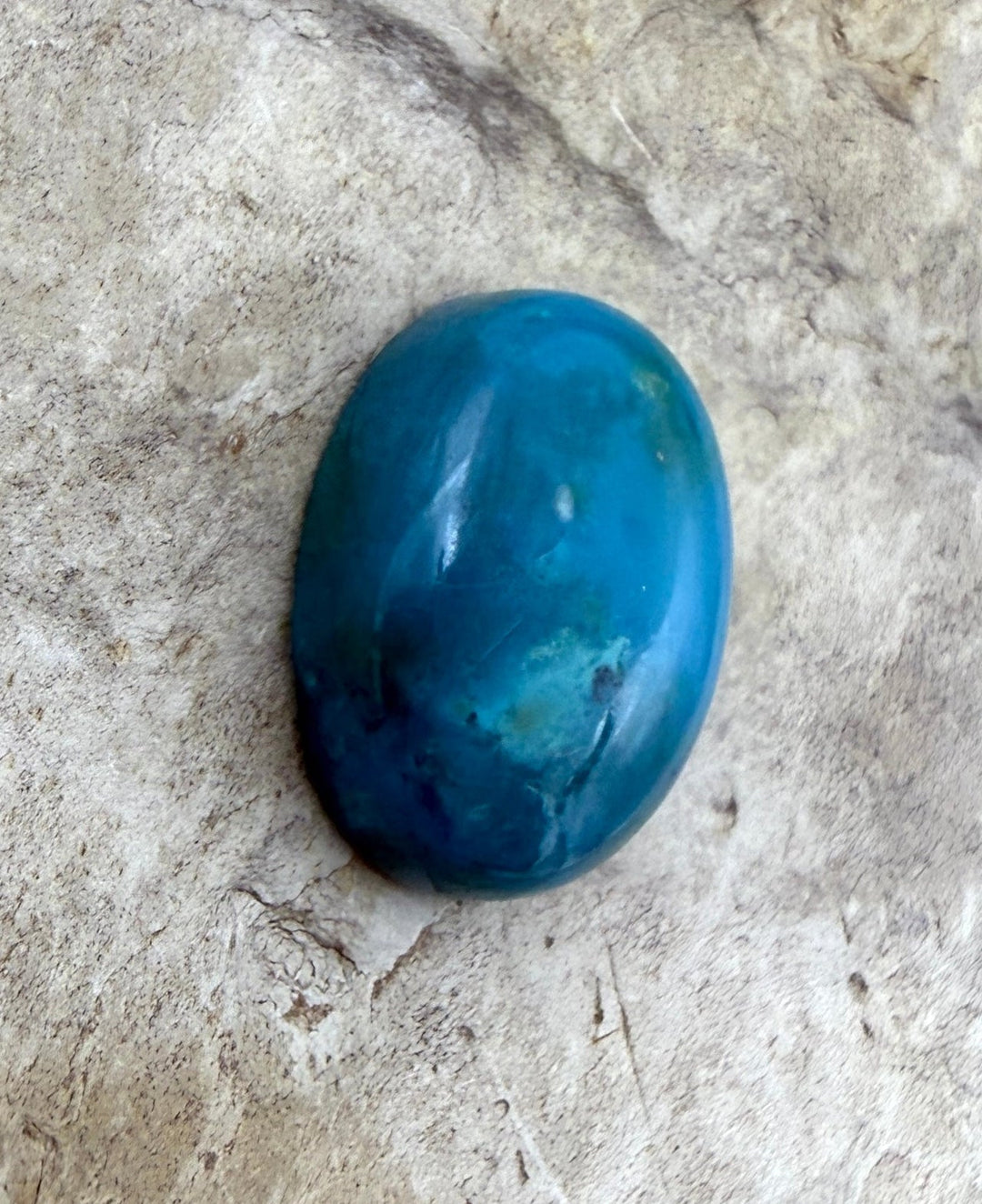 Top Quality Peruvian Blue Opal (Peru) Freeform Cabochon