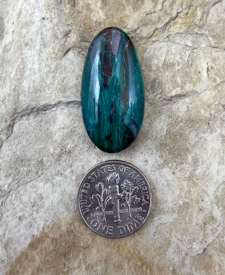Top Quality Peruvian Blue Opal (Peru) Freeform Cabochon