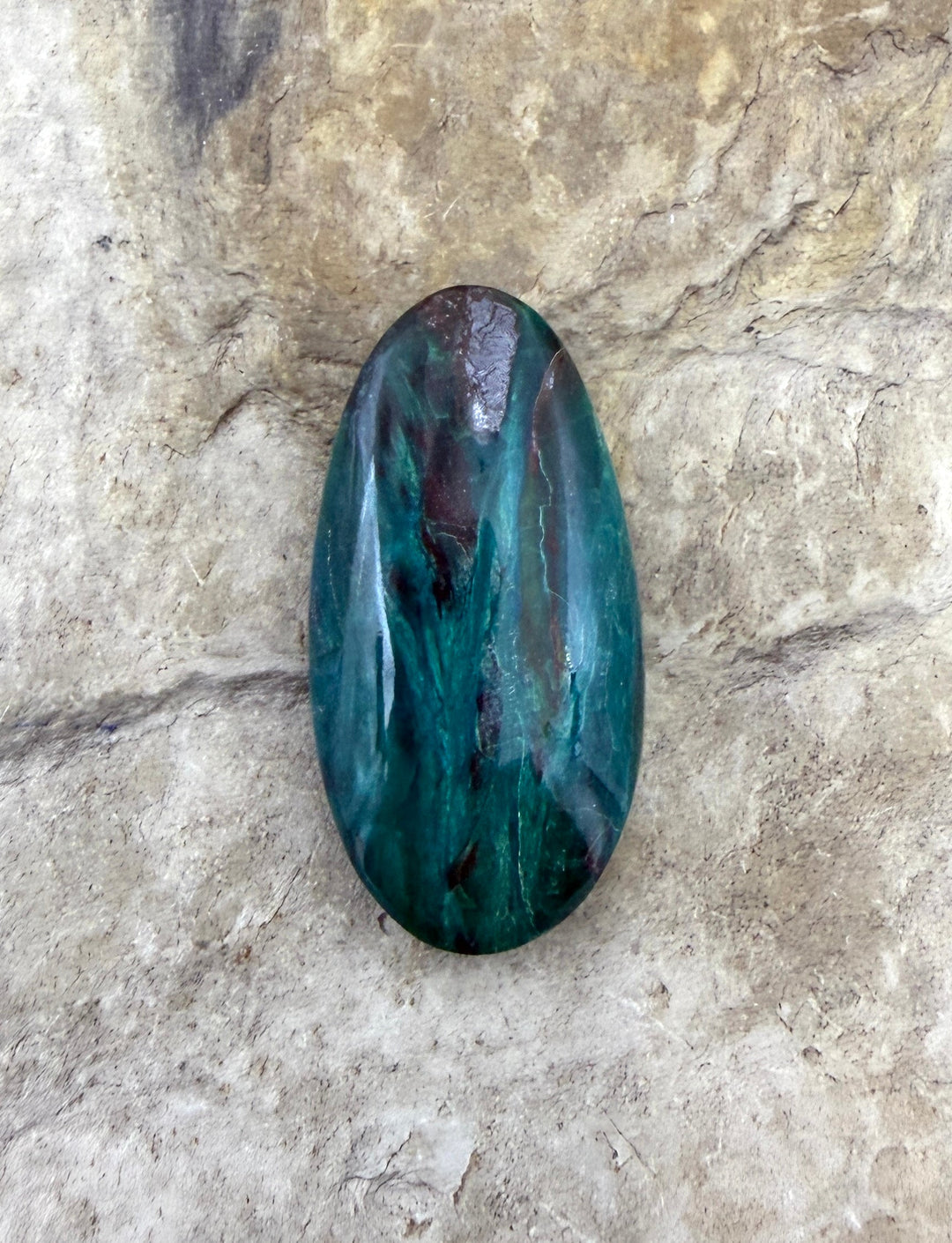 Top Quality Peruvian Blue Opal (Peru) Freeform Cabochon