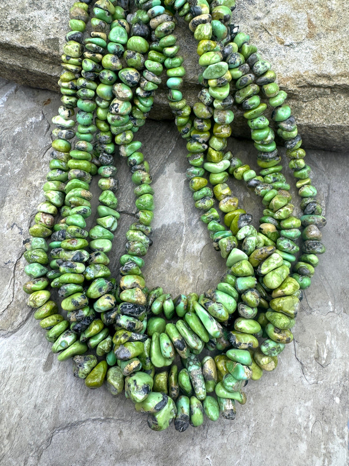 Verde Valley Turquoise (NV) Graduated 6-12mm Nugget Bead