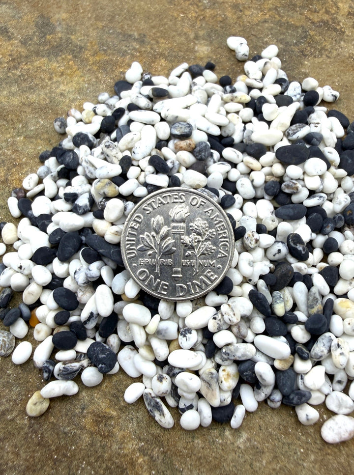 White Buffalo (Nevada) Tumbled Un-Drilled Nuggets 2-4mm