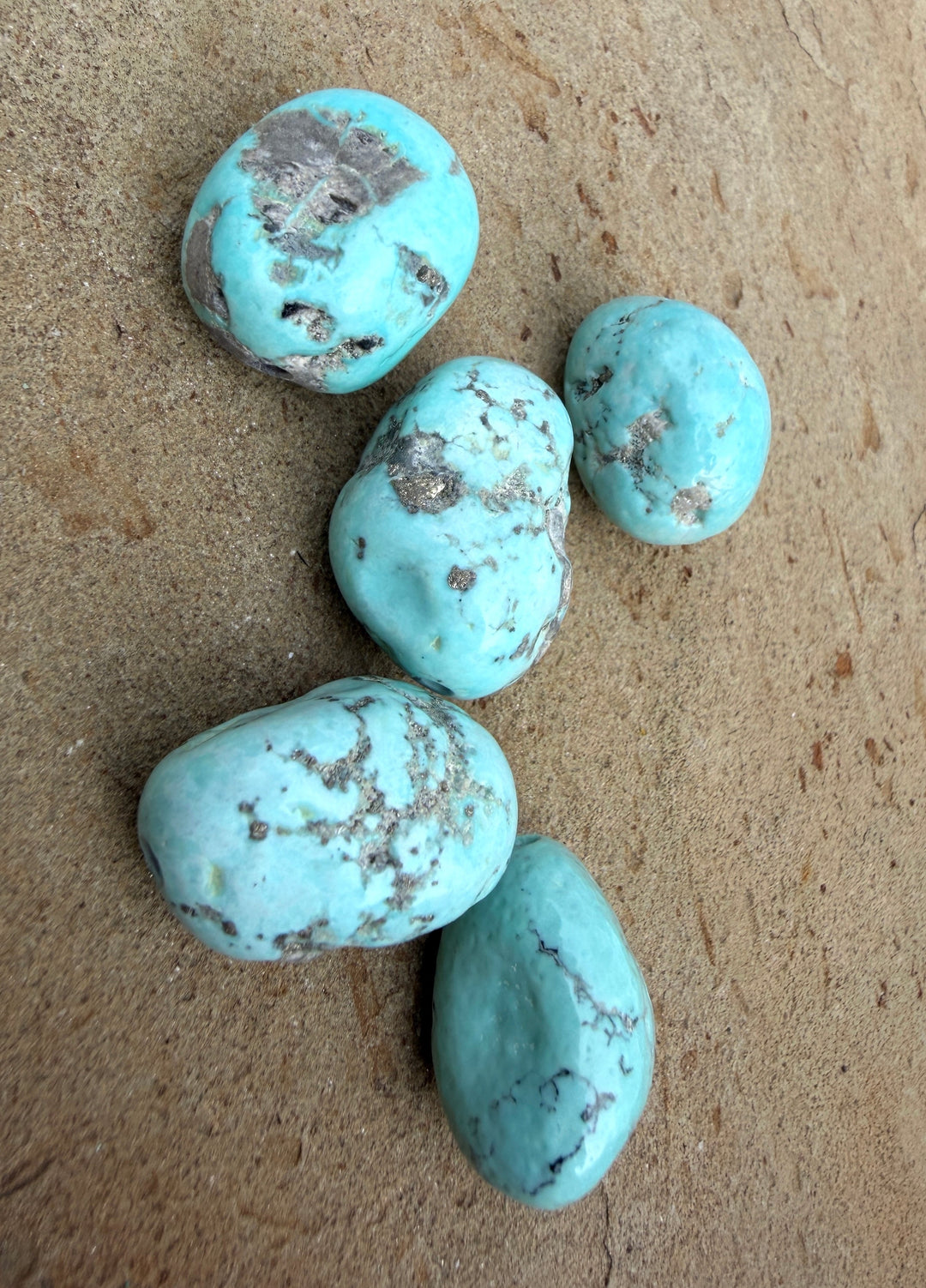 White Water Turquoise (Mexico) GIANT Nugget Focal Beads