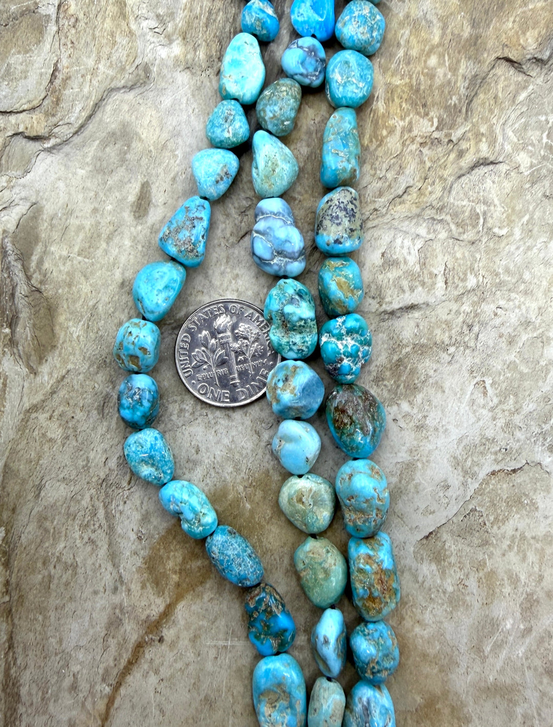 White Water Turquoise (Mexico) Graduated 5-10mm Graduated
