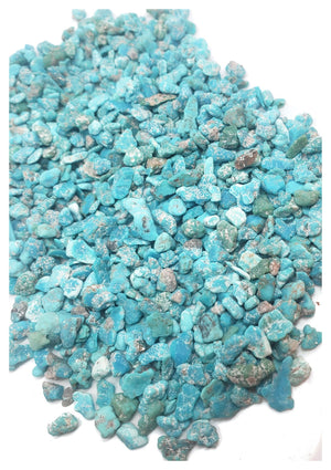 Bisbee 2 (Mex) Turquoise Unpolished Undrilled Nuggets (pkg