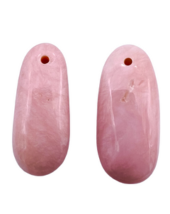 
	  
  
	  
	  
	  	
	    Peruvian Pink Opal BIG Chunky Freeform Focal Pendant Beads 52x22mm
