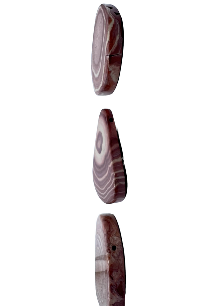 RARE Arizona Peppermint Jasper BIG Freeform Focal Beads